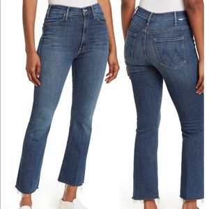 The Hustler Frayed Ankle Jeans
MOTHER SZ 29